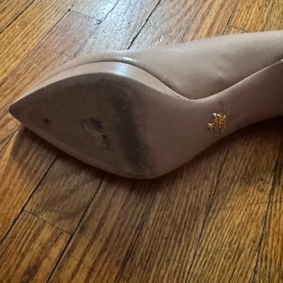 Prada Nude Platform pointy toe Heels - Picture 6 of 7